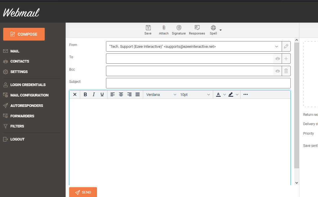 ACCESS YOUR WEBMAIL THE FIRST TIME